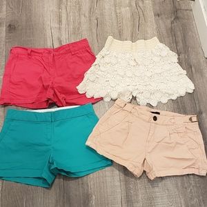 4 shorts